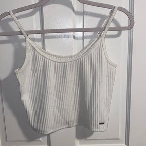 White Tank Top From Hollister